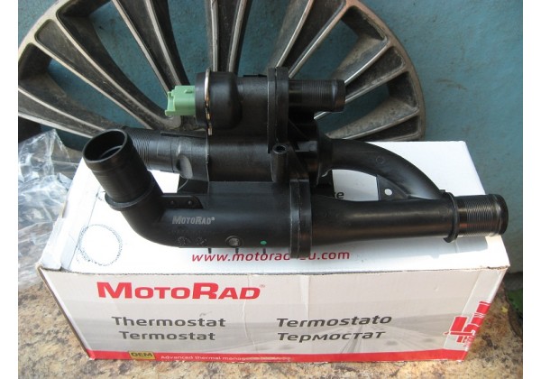 корпус термостата з прокладкою Peugeot, Citroen 1.4, 1.6 hdi, 9684588980, 1336AF, 9660660380, 9670253780